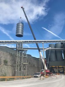 BJW CPA Hire with Mobile Crane Lifting