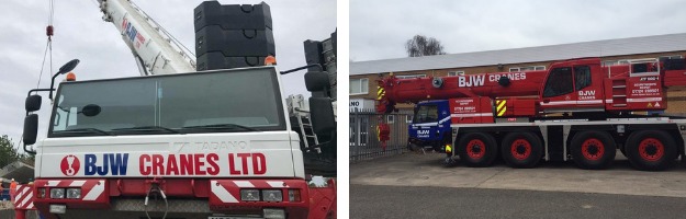 Hiring a crane in your local area, crane hire vehicles
