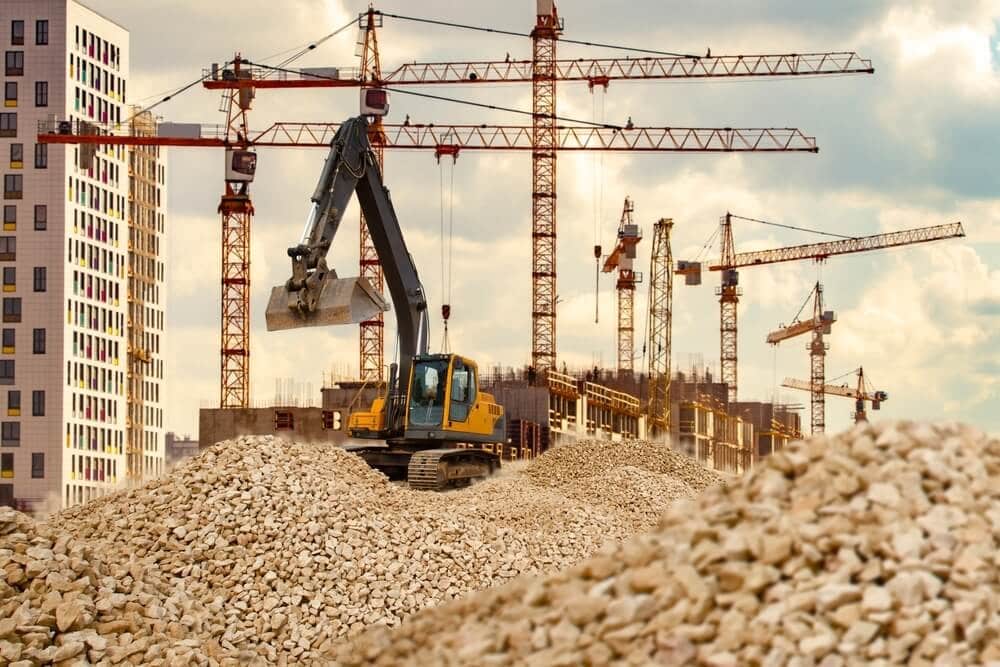 Crane hire for project